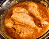 A picture of step 4 of Spicy Fiery: Red Chicken Curry.