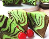 Foto langkah ke 23 dari resep 298. Bolu Kukus Putih Telur Pandan-Coklat.