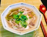 Hình bước làm 4 của món Canh chua nấm nấu sấu non