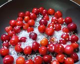 A picture of step 3 of Cherry dessert.
