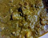 पीसे हुए पालक और आलू की सब्जी (pise huye palak aur aloo ki sabzi recipe in Hindi) रेसिपी चरण 6 फोटो