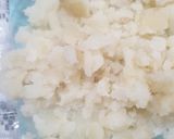 A picture of step 1 of Sabudana potato vada.
