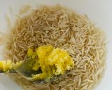 A picture of step 1 of Dudh paak.