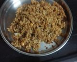 A picture of step 3 of Puliyogare rice.