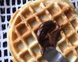 Gambar langkah 5 resipi Waffle Gebu.