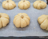 Foto del paso 11 de la receta: Bollos de calabaza rellenos de cabello de Ángel para Halloween