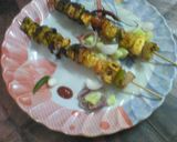 A picture of step 3 of Paneer tikka.
