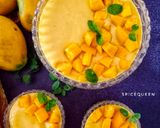 A picture of step 3 of Mango Custard.
