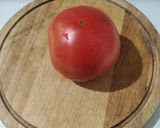 Foto del paso 1 de la receta: Rueditas de tomate y huevo