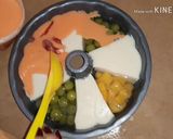 Foto del paso 5 de la receta: Gelatina de leche con frutas encapsuladas