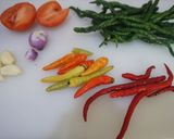 Foto langkah ke 2 dari resep Cumi cabe ijo.