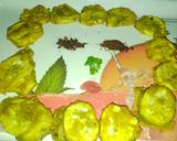 A picture of step 4 of Banana Dumplings.