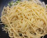 Spagetti citromos spárgaszószban bazsalikomos húsgolyóval recept lépés 4 foto