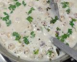 खोया काजू मखाना व्हाइट ग्रेव्ही (khoya kaju makhana with white gravy recipe in marathi) रेसिपी स्टेप 4 फोटो 