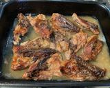 Foto del paso 3 de la receta: Pollo al disco al verjous, salsa de soja y tomates secos con puré de limón