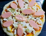 Hình bước làm 3 của món Bánh Pizza Nhà Làm