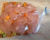 Sütőzacskóban sült csirkemell zöldségekkel (diétás) recept fázis 4 fotója