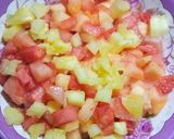 A picture of step 4 of Fruit salad.