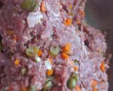 A picture of step 2 of Beef and Pork Meat Roll.