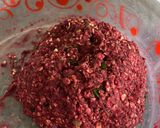 Foto del paso 3 de la receta: Hamburguesas saludables de remolacha y lenteja. Apto para ovo-vegetarian 🌱❤️