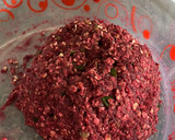 Foto del paso 3 de la receta: Hamburguesas saludables de remolacha y lenteja. Apto para ovo-vegetarian 🌱❤️