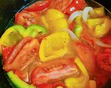 Foto del paso 4 de la receta: Crema de pimiento morrón a la mediterráneo