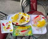 Hình bước làm 2 của món Rau câu Chép Koi