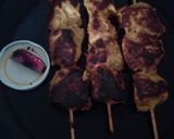 Foto langkah ke 5 dari resep Shashlik / Shish Tawook(Sate Ayam Arab ala Teflon).