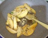 A picture of step 7 of Aloo Posto.