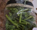 A picture of step 1 of Sauteed Baby Broccoli.