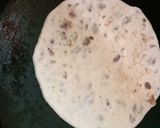 A picture of step 4 of Dry Fruit Parantha.