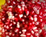 A picture of step 4 of Pomegranate salad.