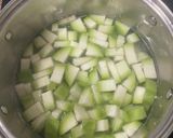 Hình bước làm 2 của món Canh Bí & thịt gà ăn trưa #1