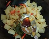 Foto langkah ke 4 dari resep Tumis Kikil Saus Tiram.
