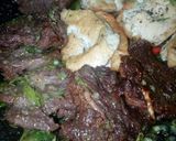 Foto langkah ke 5 dari resep Daging tahu penyet rawit.