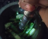 A picture of step 3 of Tadka masala mirchi.