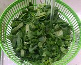 Foto del paso 4 de la receta: Espinacas: corte chiffonade