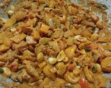 A picture of step 4 of Dry Chilli Mushroom Jackfruit Curry.