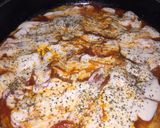 Foto del paso 5 de la receta: Una deliciosa pizza 🍕 Casera con Harina Leudante!!!