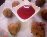 A picture of step 5 of Potato and Chicken  Ball with Black Pepper.