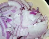 A picture of step 2 of Okra Masala.