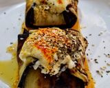 Foto del paso 5 de la receta: BERENJENA🍆Rellena con Chorizo y🍅Tomate San Marzano...!