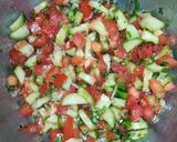A picture of step 4 of Mediterranean Indian Fusion.