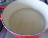 A picture of step 1 of Healthy & easy sea bass miso soup.