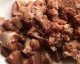 รูปขั้นตอนการทำที่ 1 ของ ผัดดอกหอมเครื่องในไก่หมูสับ