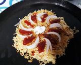 A picture of step 6 of Maggi Pizzaratta.