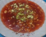A picture of step 9 of Kachhi kerri ka murabba.