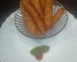 A picture of step 8 of Potato Rava Fingers.