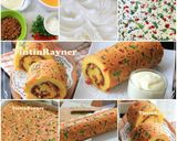 Foto langkah ke 9 dari resep BOLU GULUNG ABON Lembut & Lentur.