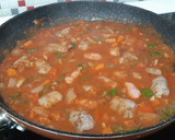 Foto del paso 6 de la receta: Salchichas y butifarras con tomate y verduras